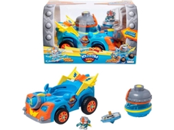 Superthings Rivals Of Kaboom Secret Spies Vehículo Kid Kazoom Pstsp112In50 Con Cañón Incluye 1 Figura