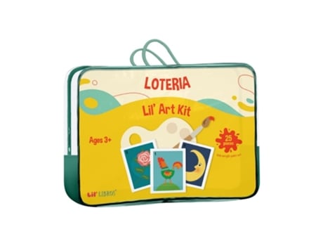 Livro Lil Loteria Art Kit De Patty Rodriguez E Ariana Stein (inglês)
