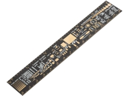 Régua Para Placa De Circuito Impresso, Ferramenta Multifuncional De Medição Pcb 15cm 6 Polegadas Com Medidor Ângulo