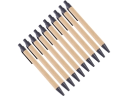 Conjunto De 10 Canetas Esferográficas Lurrose, Refis Divertidos,