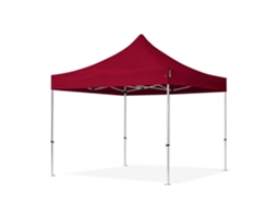 Tenda Dobrável 3x3m, Alumínio Profissional 40mm, Vermelha