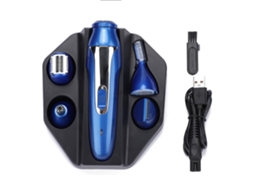 2026 depilador Eléctrico Portátil 5 em 1 para Barba, Nariz, Oídos, Cabelo e Sobrancelhas Kit de Cuidado Masculino Sportsman