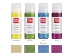 Cola Glitter Kp 50Ml Azul Celeste