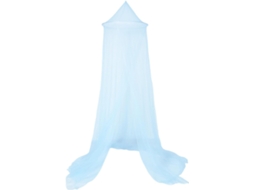 Mosquiteiro Princesa Com Renda Azul Para Cama E Berço, Dossel Suspenso Respirável Para Meninas, Proteção Contra Insetos