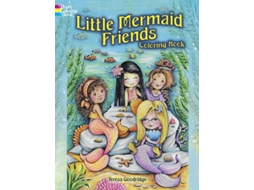 Livro Little Mermaid Friends Coloring Book de Teresa Goodridge (Inglês)