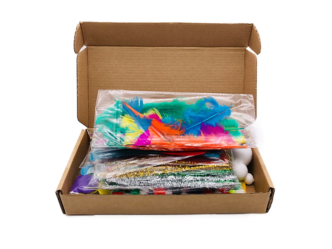 Primerox conjunto de 280 Peças Chenille Stems Pipas Ferramentas Artesanato Diy para Crianças