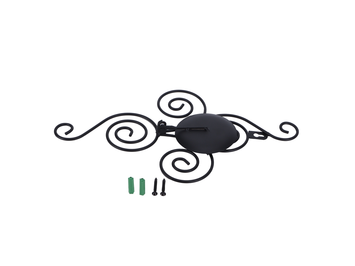 Apoio para Velas Geométrico Preto LAXISCREED