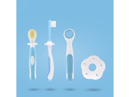 Limpador de Língua Bebê, Proteção Segurança, Suave, Remove Bactérias Mau Hálito STELASPLEN
