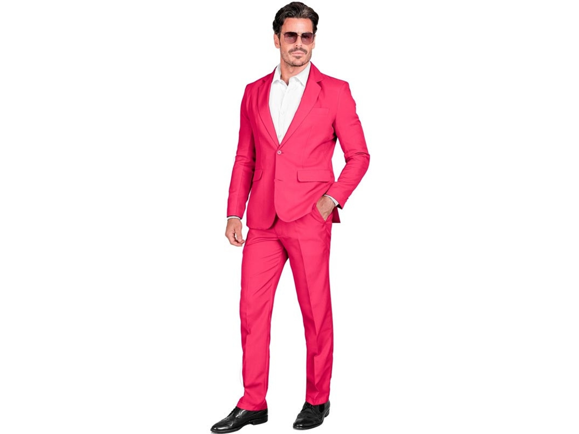 Elegante terno engraçado Mr. Pink para homens