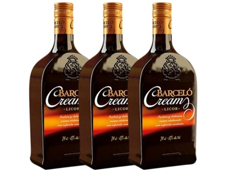 Licor BARCELÓ Licor Creme Barceló Barceló Cream (0.7 L - 3 unidades)