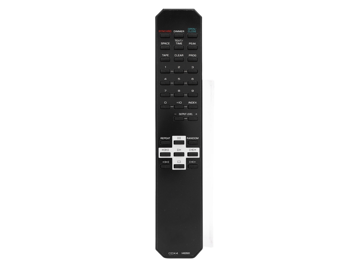 Controle remoto de substituição EOOCOO compatível com tocadores de CD, modelos Cdx4 V492600/cdc 585 | EOOCOO