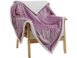 Manta de Flanela Grossa e Pesada Macia Confortável Quente Aconchegante para Cama Sofá Outono Inverno 150x100 C