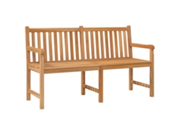 Garden Bench, Garden Benches Vidaxl Marrom Madeira (150 Cm)