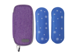 Bolsa Térmica Para Insulina Para Diabetes Tipo 1 Bolsa Térmica Médica Portátil Para Viagens Com 2 Coolers Slowmoose