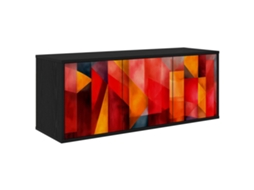 Vidaxl Armário De Tv Montado Na Parede Heesch 102 X 33 X 40 Cm
