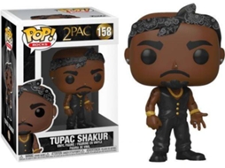 Figura FUNKO Pop! Rocks: Tupac - Vest with Bandana (Possível Chase)
