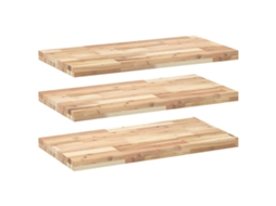 Floating Shelf, Floating Shelves Vidaxl Marrom Madeira De Acácia (60 X 40 X 4 Cm)