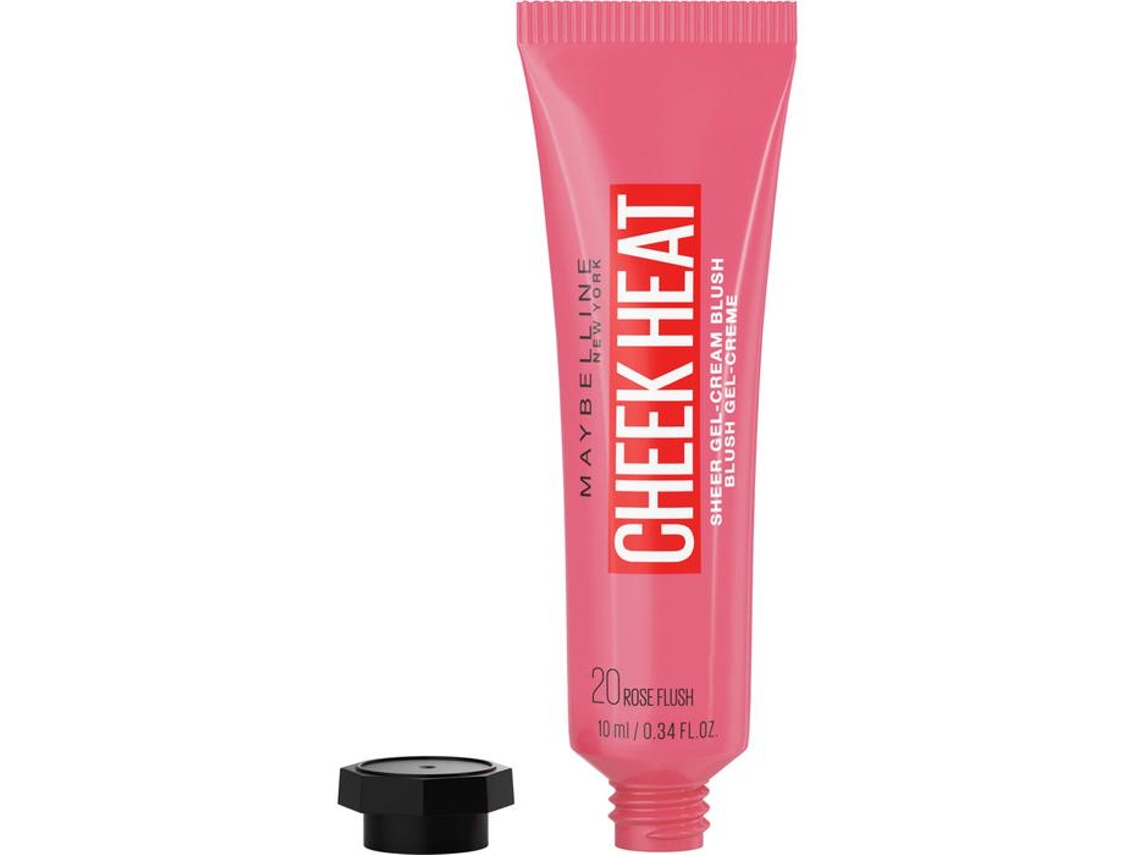 Blush Cheek Heat Rose Flash 20 MAYBELLINE NEW YORK emb. 1 un