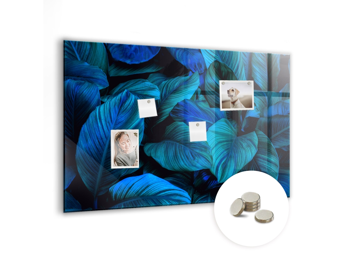 Quadro Magnético Natureza Tropical Para O Escritório Espelharte (90x60 Cm)