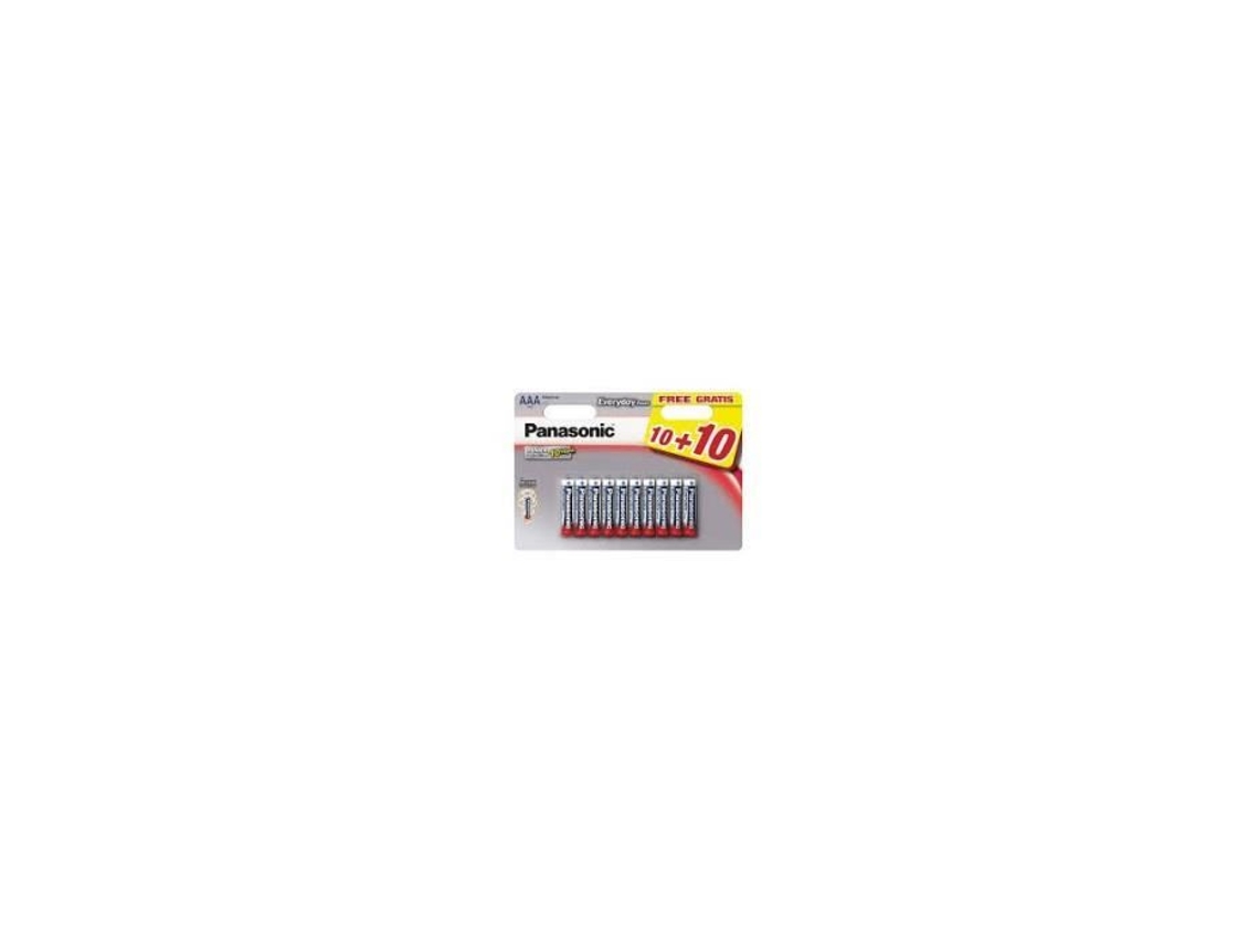 Pilhas PANASONIC Everyday Power LR03 AAA (20 unidades)