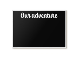 Magnetic Board For Wall Our Adventure For The Bedroom Espelharte (100x70 Cm)