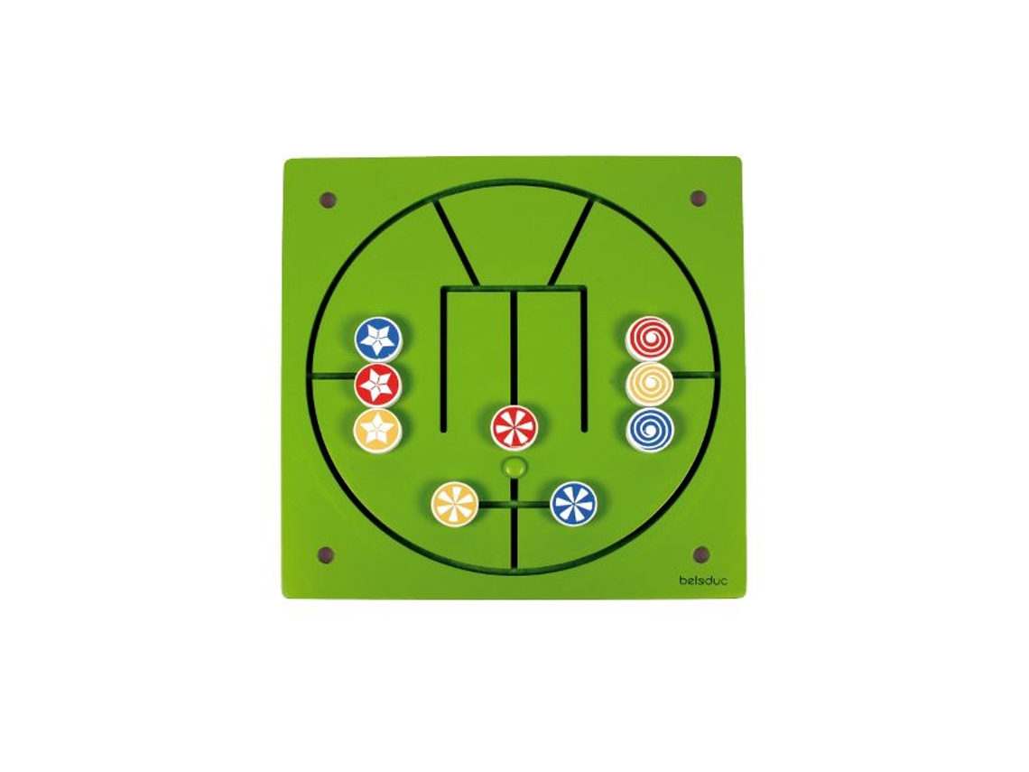 Jogo De Parede Beleduc 3 Em Linha, Brinquedo Educativo De Madeira