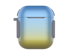 Capa Para Fone De Ouvido 2 Em 1, Verniz Colorido, Pc + Tpu Para Airpods 2/1