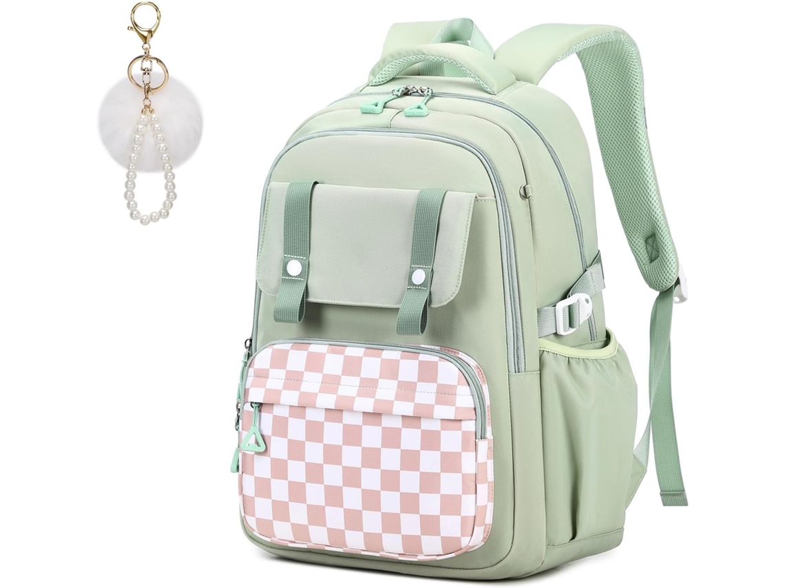 Mochila Para Meninas, Escolar Ideal Meninas Do Ensino Fundamental Adolescência, Fofa Kawaii De Grande