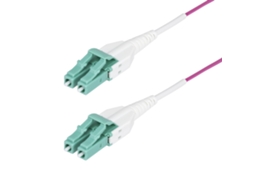Om4rlclc2m Cabo Infiniband/fibra Ótica 2 M Lc Ofnr Violeta Startech.com