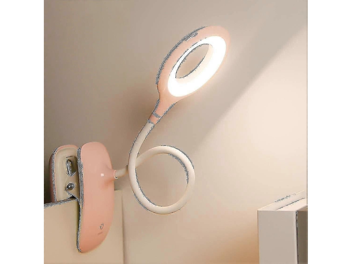 Luminária De Leitura Com Clipe E Led