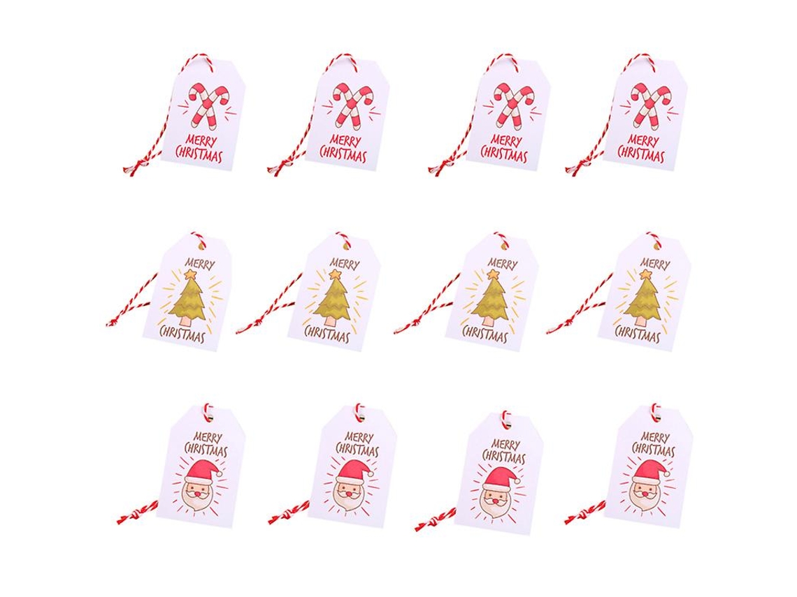 300 Peças De Etiquetas Penduradas De Natal Allinless