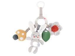Mali brinquedo de Suspensão para Bebê Coelho Pelúcia com Clip para Berço Carrinho e Viagens