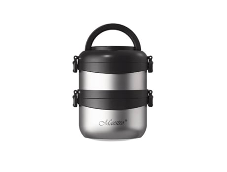Termo FEEL MAESTRO Mr-1635 Preto Aço Inoxidável 1,2 L