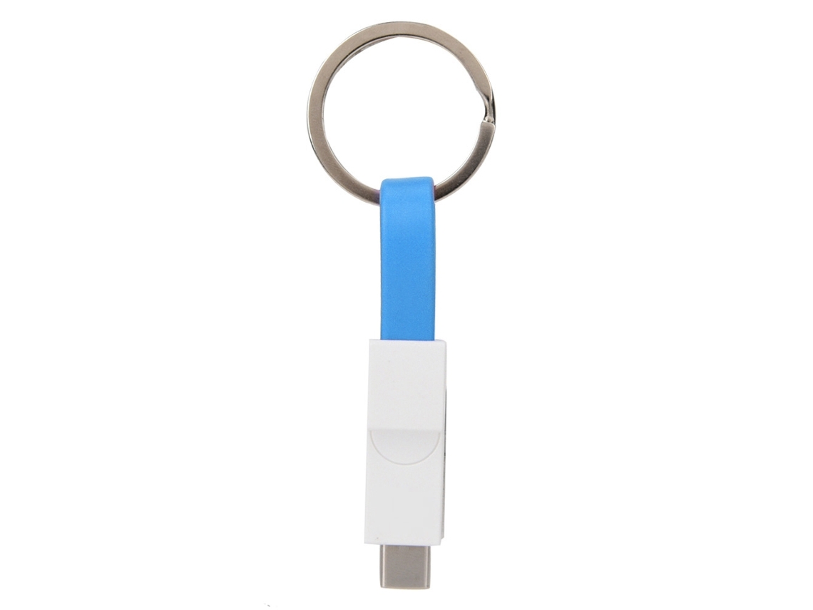 Cabo Usb LAXISCREED Mini Chaveiro 3 em 1