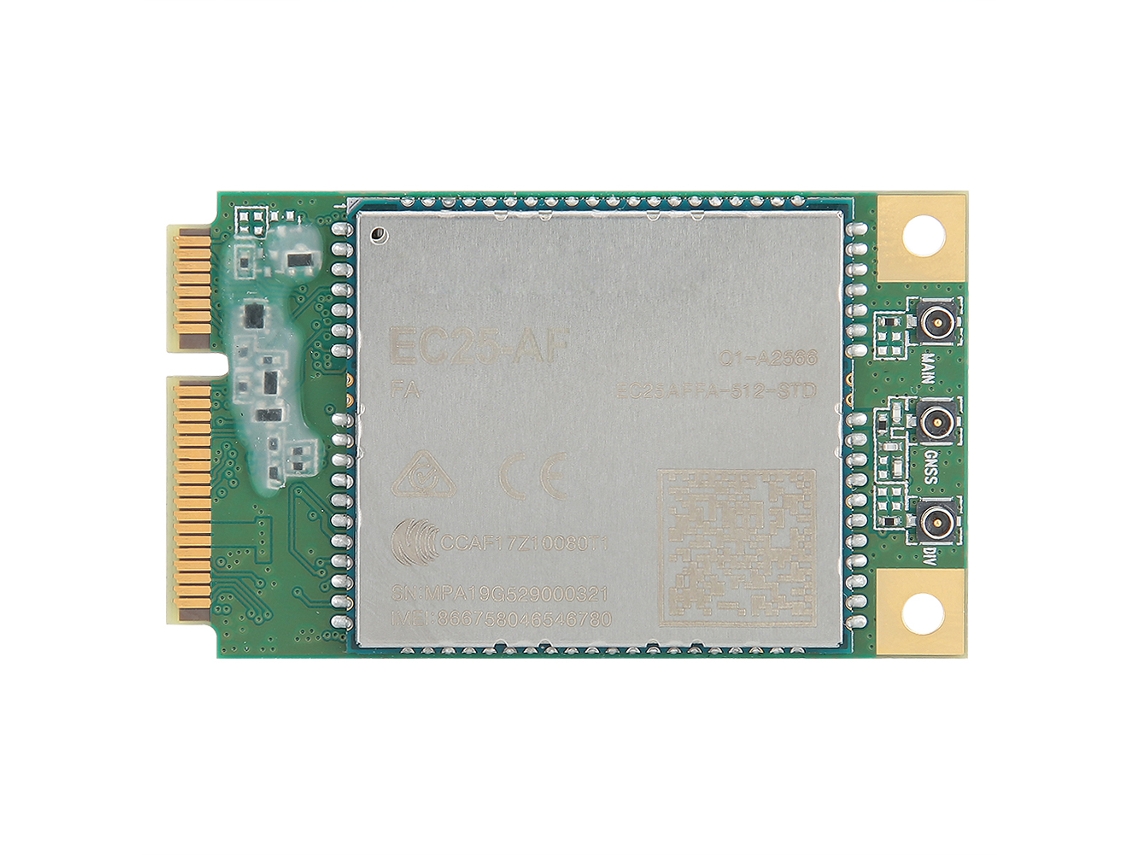 Módulo Mini Pci E 4g Lte Quectel Ec25 Af Para Verizon, Att E T Mobile
