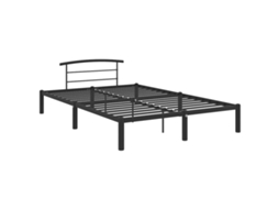 Estrutura de Cama 120x200 Cm Metal Preto MAISON EXCLUSIVE