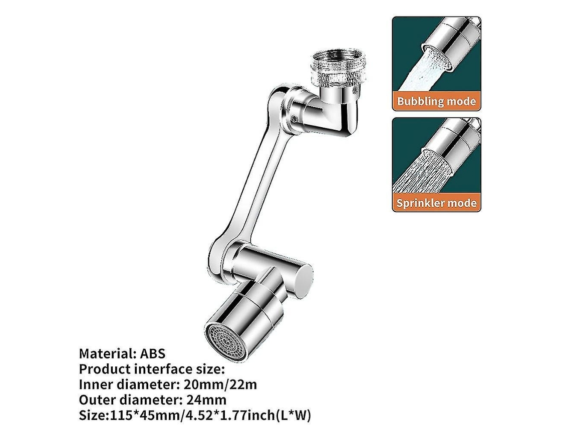 Adaptador Torneira, Protetor Universal Contra Respingos 2 Em 1, Torneira De Banheira Giratória, Adaptador De Bico, Latão, Borracha, Para Chuveiro