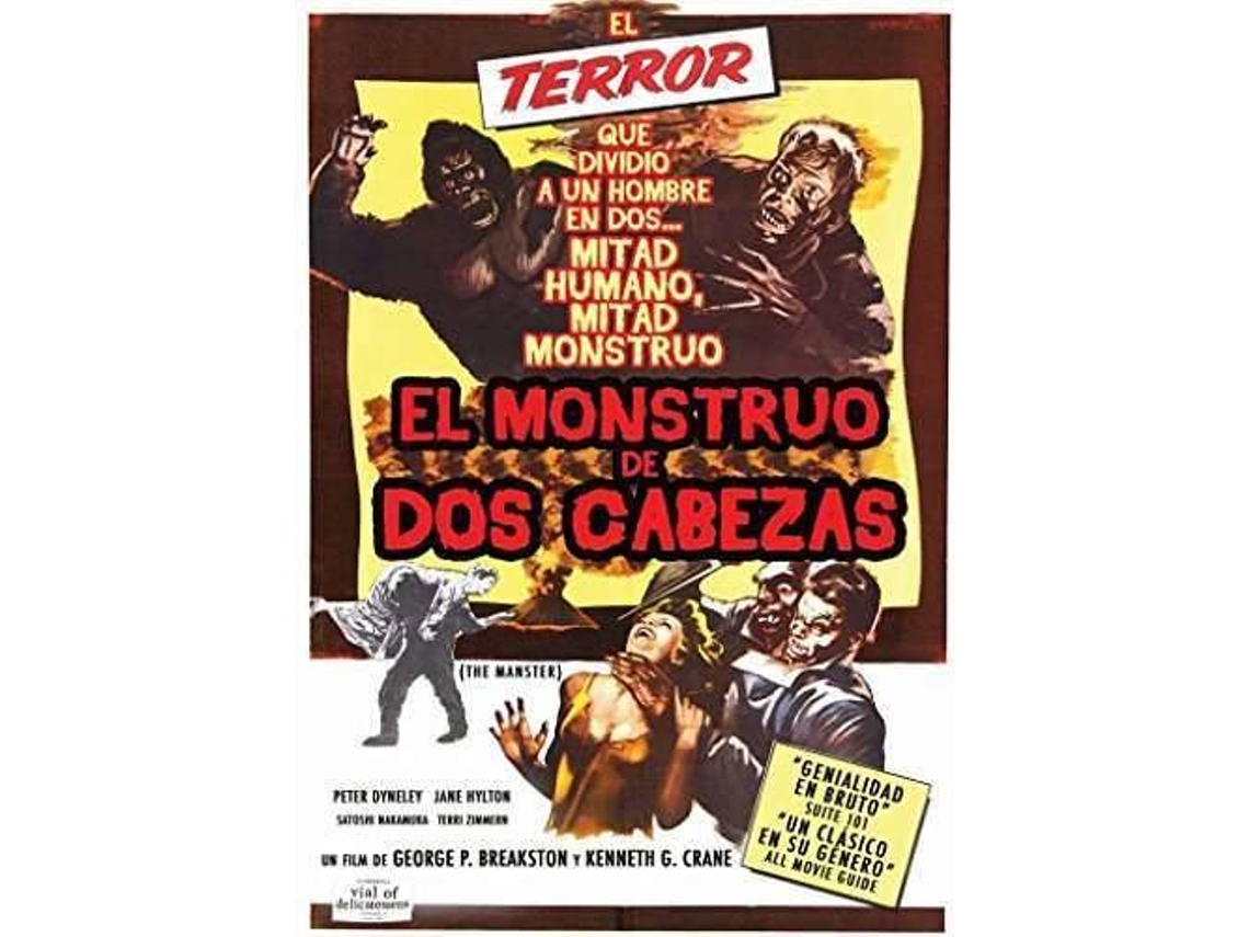 DVD El Monstruo De Dos Cabezas (Edição em Espanhol) Worten.pt