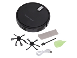 Robô Aspirador Inteligente 5 em 1 com Varredura, Pulverização e Carga Usb para Casa