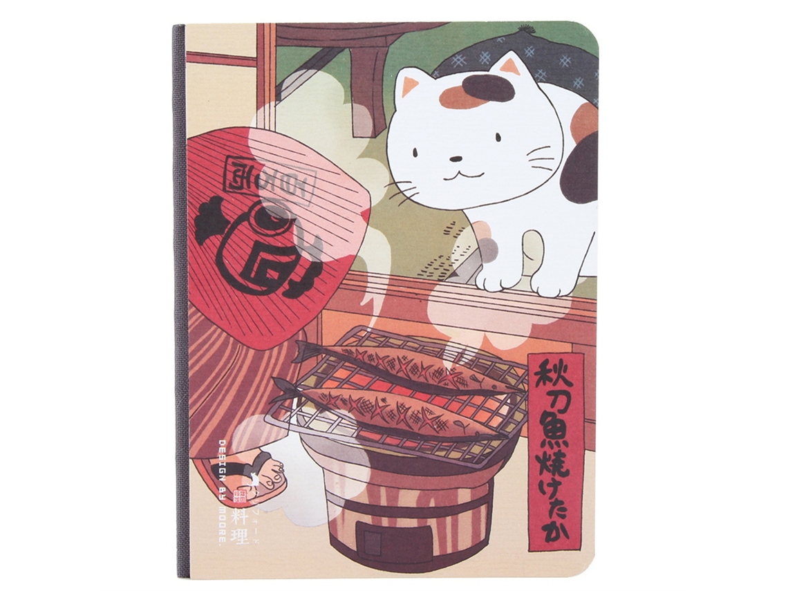 Caderno De Comida E Desenho À Mão Decorativo