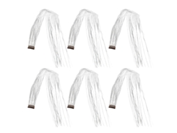 Fios De Cabelo Com Glitter Cortáveis Laváveis