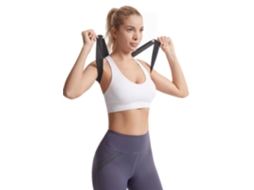 Kaload Cinto Correção Postural Fino Alta Elasticidade Ajustável Suporte Lombar Dorsal Sentar Pé Esportes Correr Adultos Crianças
