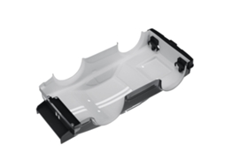 Udirc 1609 1/16 Rc Peças De Carroçaria Pintada Transparente Fluidfire Veículos Modelos Acessórios De Substituição