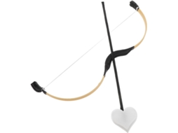 Conjunto De Acessórios Para Fantasia De Cupido, Arco E Flecha, Estilo Selvagem E Primitivo, Plástico Leve.