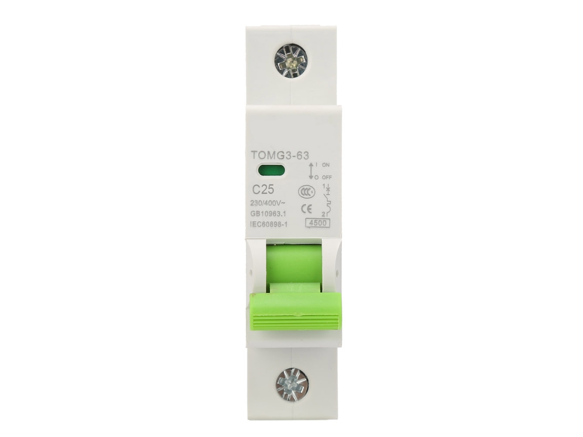 Laxiscreed Disjuntor Miniatura Com Proteção Contra Choque E Funções De Interrutor De Ar