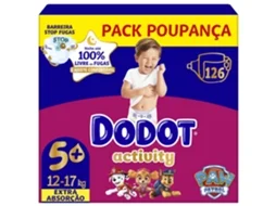 Box Fraldas Activity 12 17kg T5 Dodot