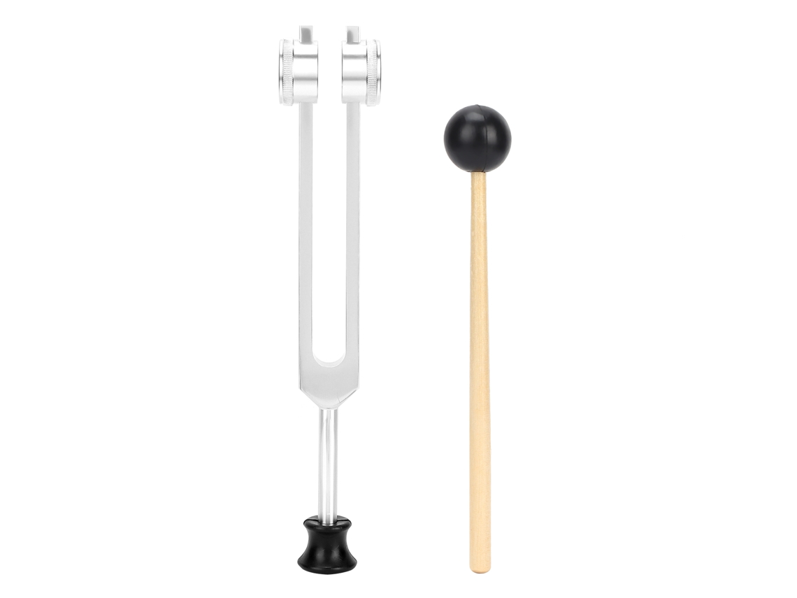 KOFIHETY Fork De Terapia Sonora Em Liga De Alumínio Om136. 1, Portátil, Com Martelo Para Yoga