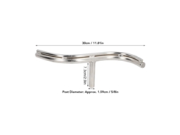 Laxiscreed Suporte De Ferramenta Em Aço Inox 5/8" Para Torno De Madeira