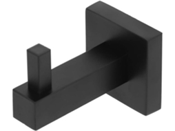 Gancho De Parede Em Aço Inoxidável, Base Quadrada Resistente Com Acabamento Polido Requintado, Ideal Para Pendurar