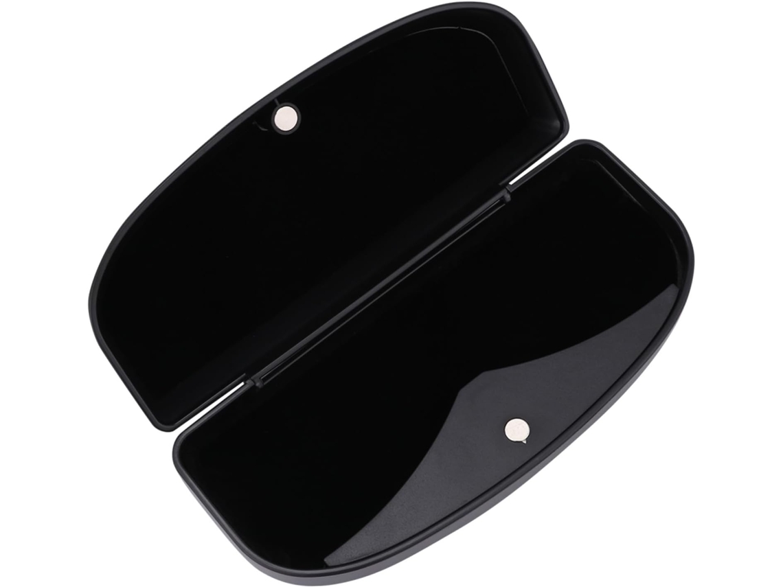 Caixa organizadora para carro, armazenamento prático e suporte para protetor solar.